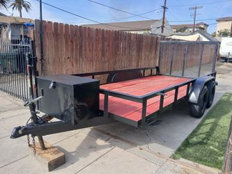 DV 7x16FT TANDEM AXLES UTILITY TRAILER