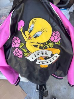 Authentic Looney Tunes Leather Jacket