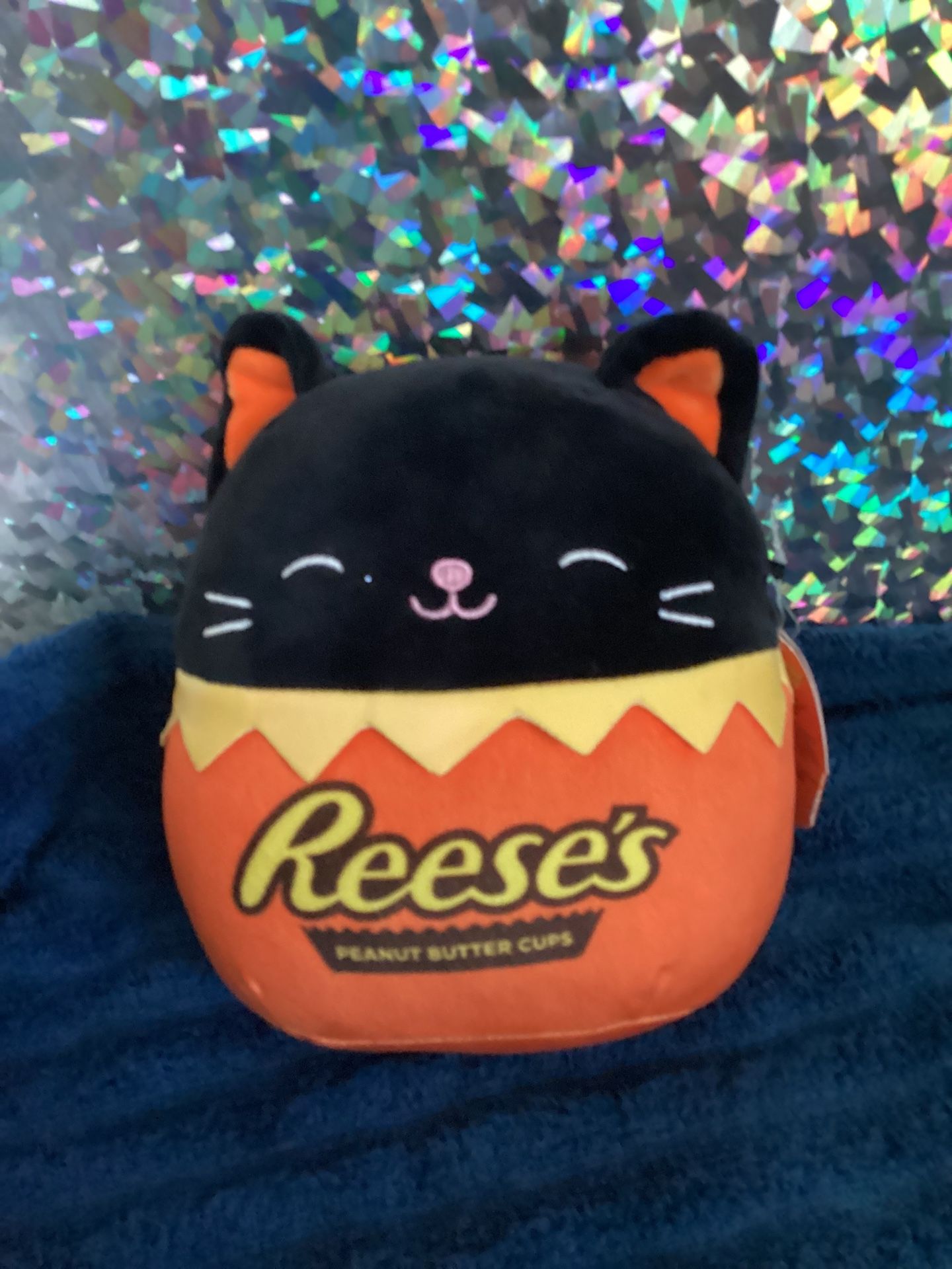 Colton Black Cat Squishmallow Reeses’s