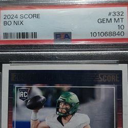 Bo Nix Rookie