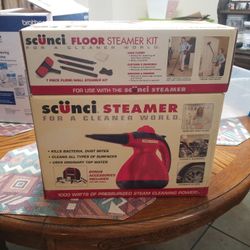 Scunci Steamer And Floor Steamer Attatchment.