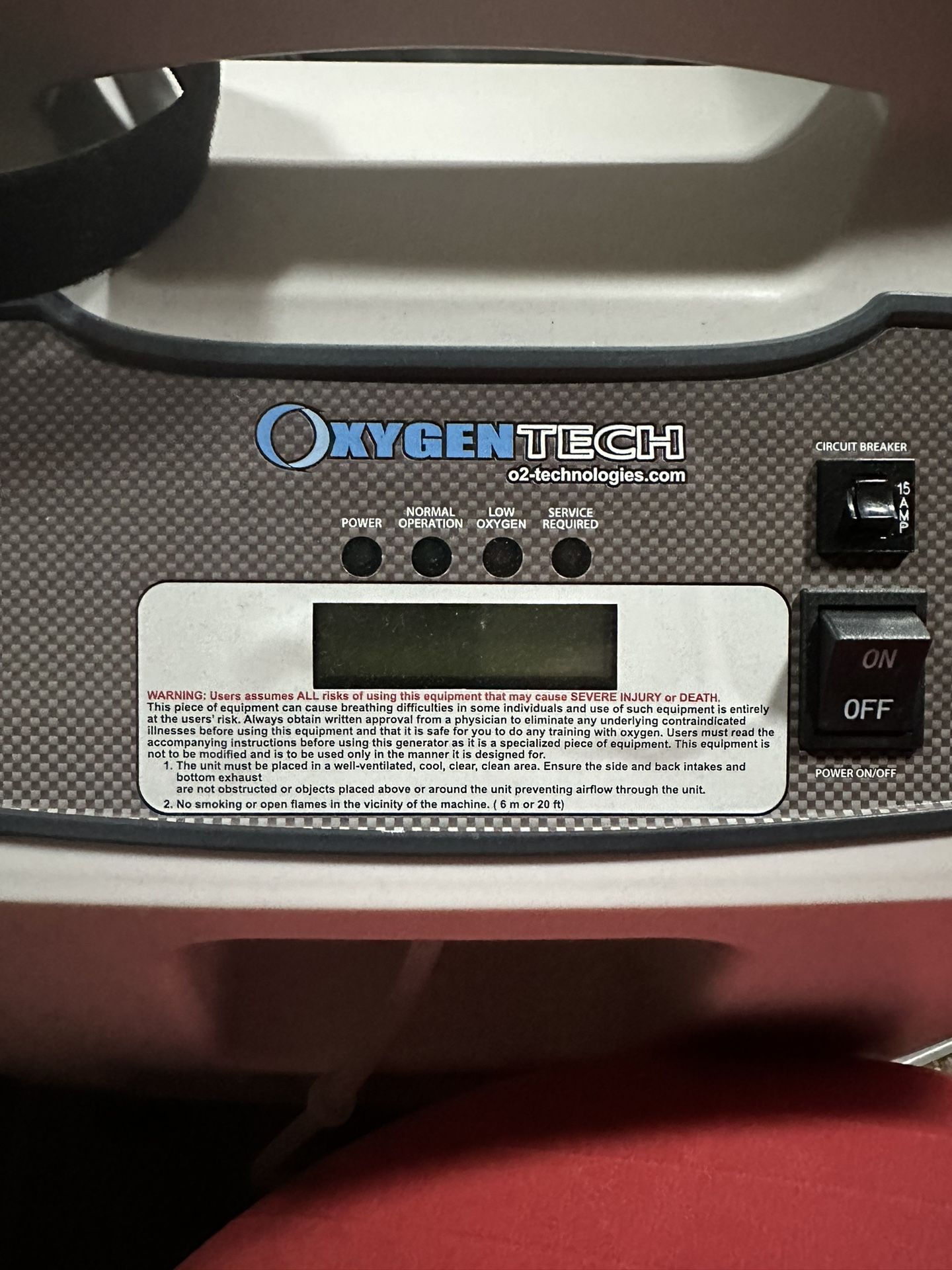Oxygen EWOT System