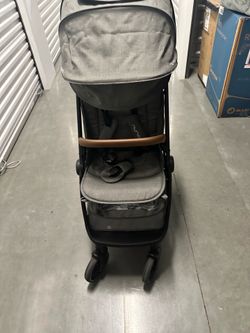 Nuna TRVL Stroller – Granite | Lightweight Compact Fold | Excellent Condition