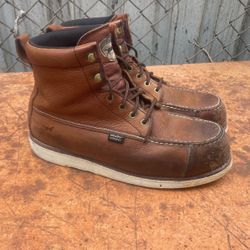 RED WING IRISISH SETTER STEEL TOE BOOTS 