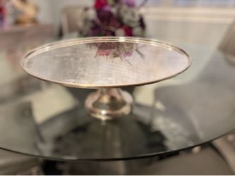 Silver Plated Pedestal Cake Stand