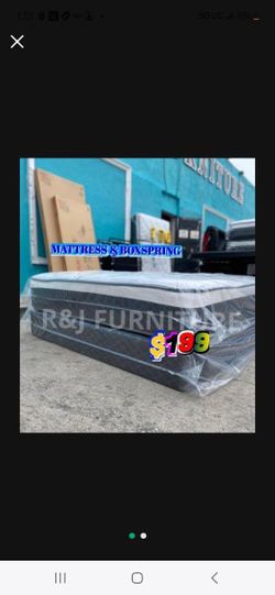 Queen Size Mattress With Boxspring