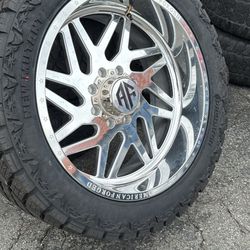 WHEELS AMERICAN FORGED 22x10 NEW