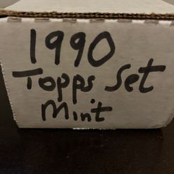 Baseball Cards- 1990 Topps Set