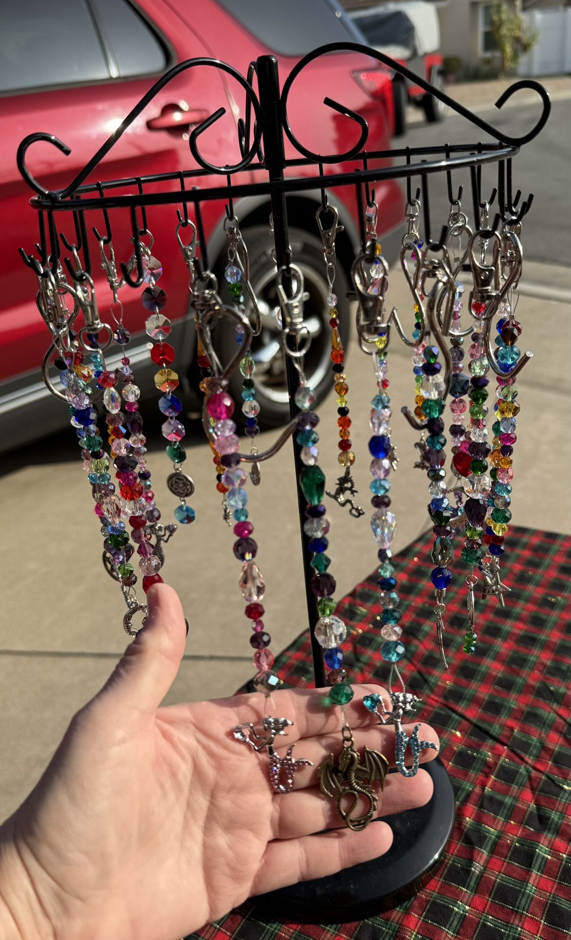 Handmade 6” Crystal Suncatcher