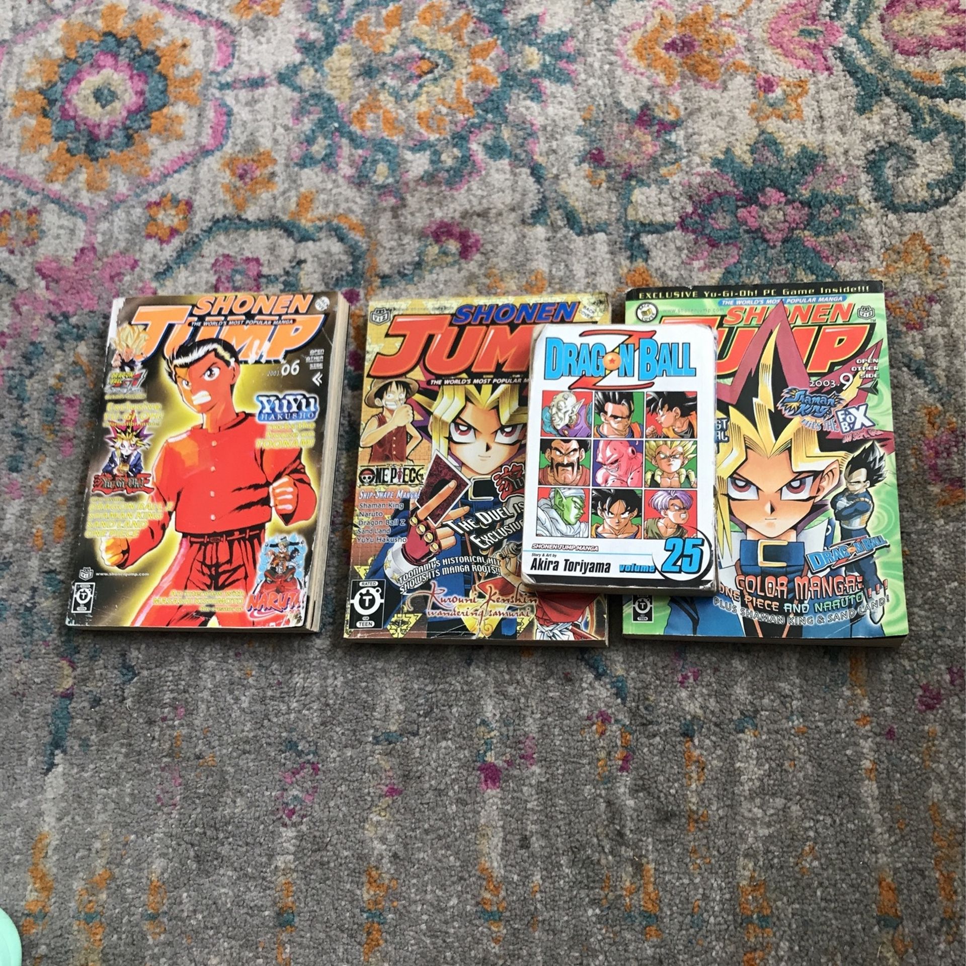 Collecter Items, Shonen Jump manga