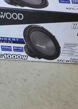 1000watt Kenwood Sub Wooofer