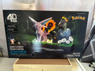 Pokémon 4D build 452 pieces new in a box