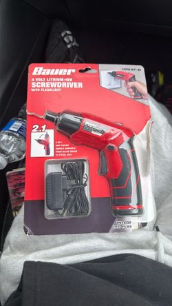 Bauer 4 Volt Lithium Ion W Flash Light