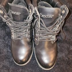 Dexter Steel Toed Boots Mens 7/ Womens 9