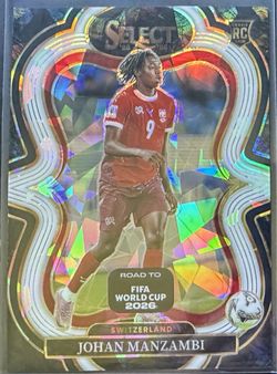 2026 Panini Prizm FIFA World Cup #192 Johan Manzambi Rookie/380