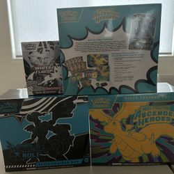 Sealed ETBs and Booster Bundle