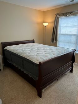 Queen Bed and Bedframe