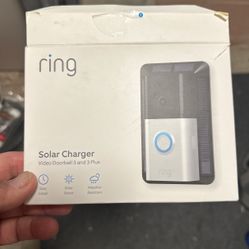 Ring Solar Charger For Video Doorbell 3 & 3Plus