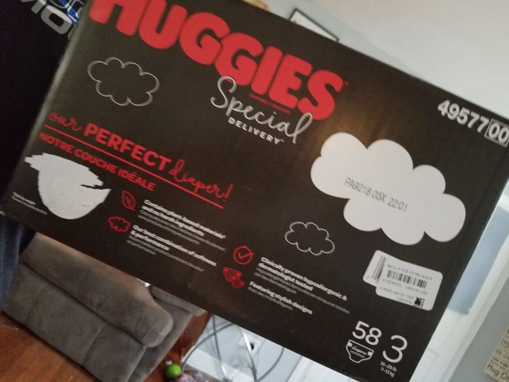 Huggies size 3