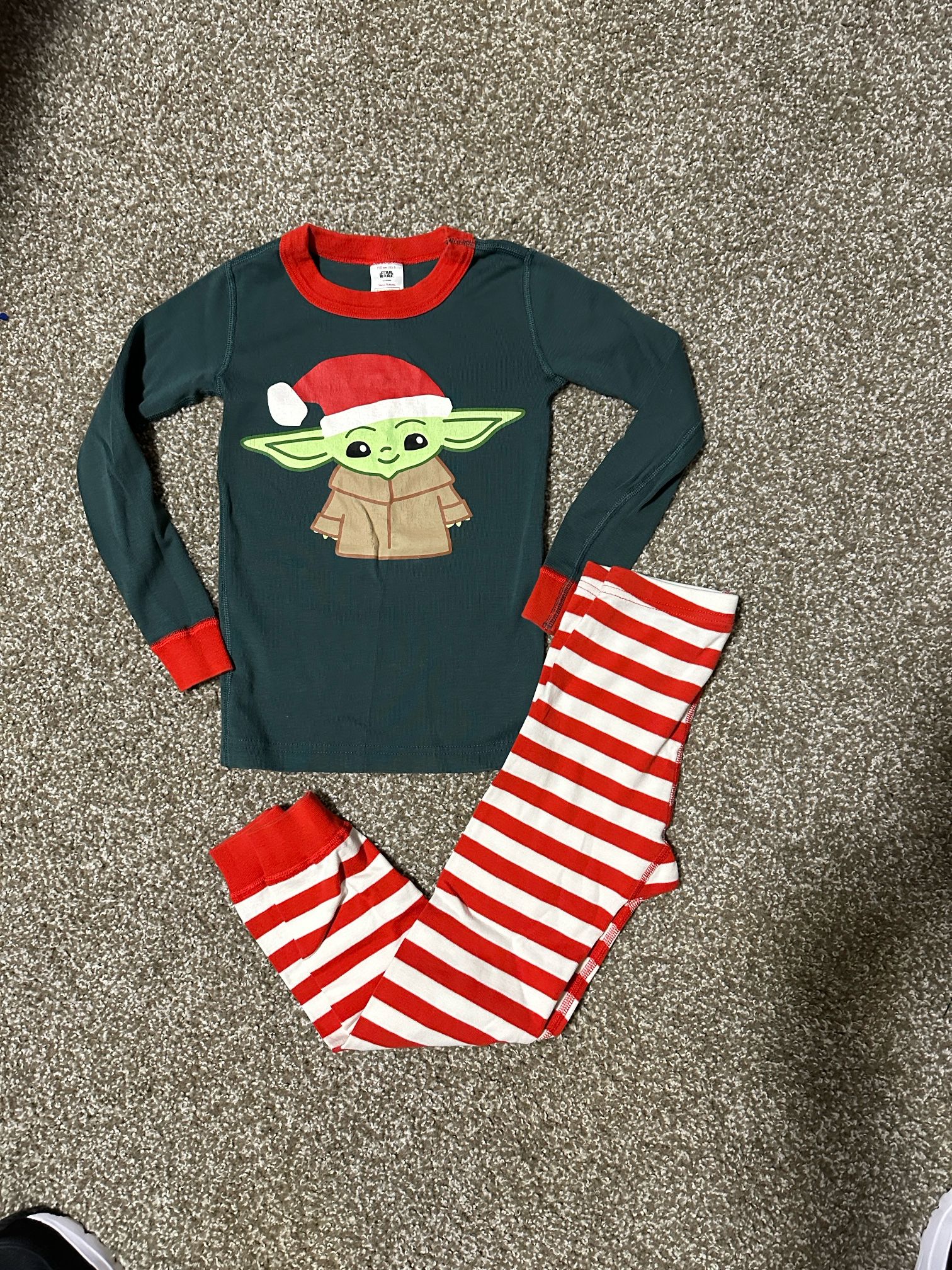 Hannah Andersen Star Wars Yoda Christmas Jammie’s 