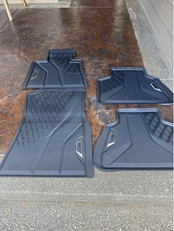 BMWX5  all weather floor mats