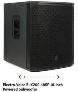 Electro-Voice ELX200-18SP 18-inch Powered Subwoofer
