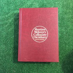 Merrian Webster’s Collegiate Dictionary  Tenth Edition 