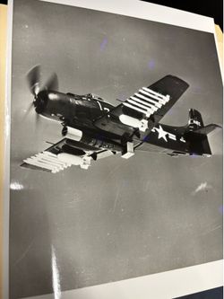 Douglas Skyraider photograph 1950 8x10 black and white