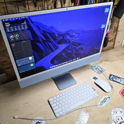 Imac 24in 8gb Ram SSD 2021 250gb