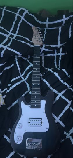 Ritmo left handed electric guitar