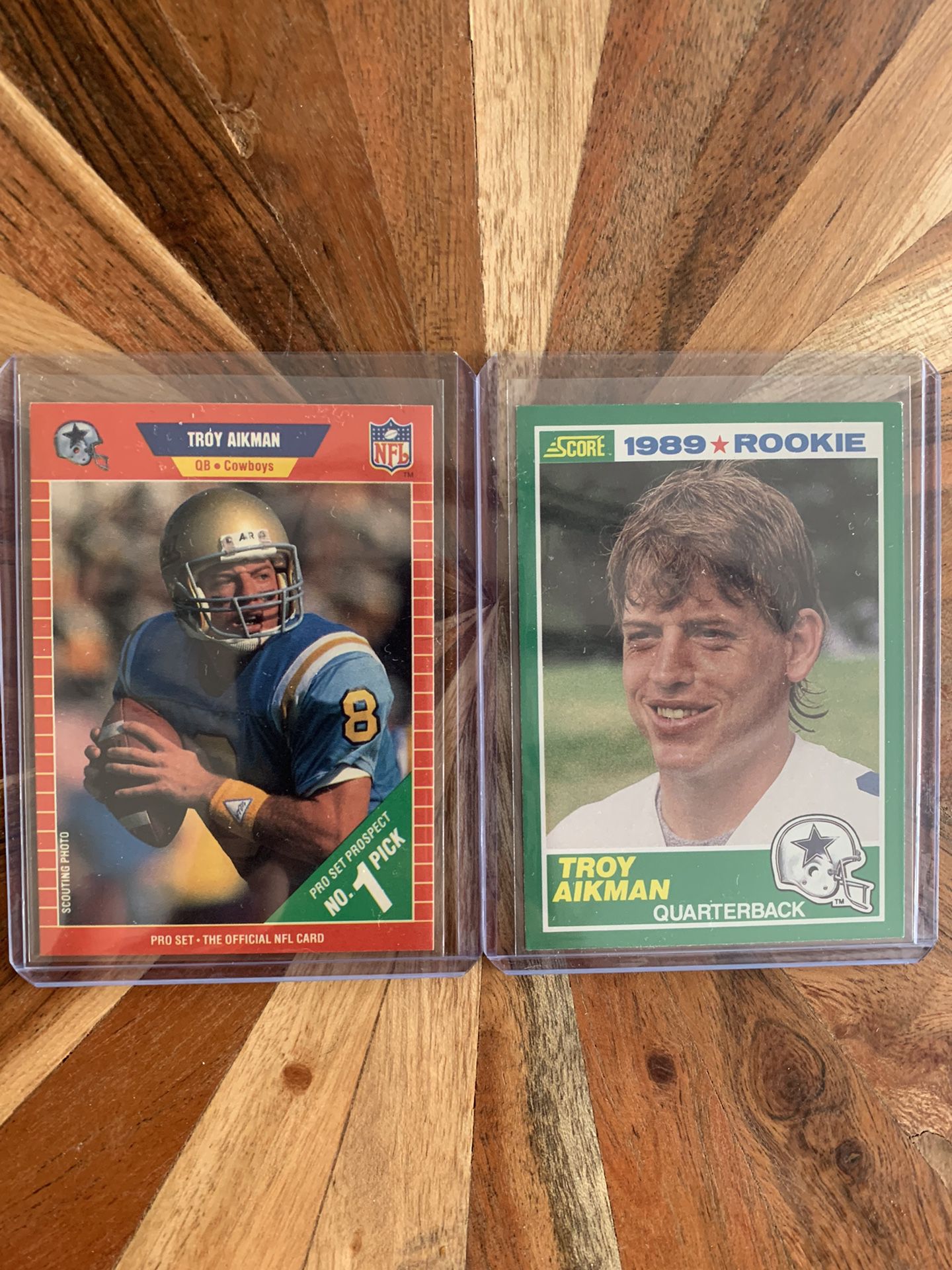 Troy Aikman Rookie Cards