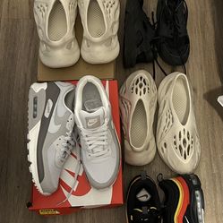 Nike and Adidas sneakers size 10US