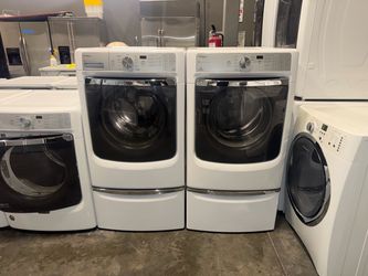 MAYTAG XL CAPACITY WASHER DRYER ELECTRIC SET FREE DELIVERY