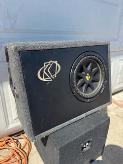 Kicker 10 Inch Subwoofer Box