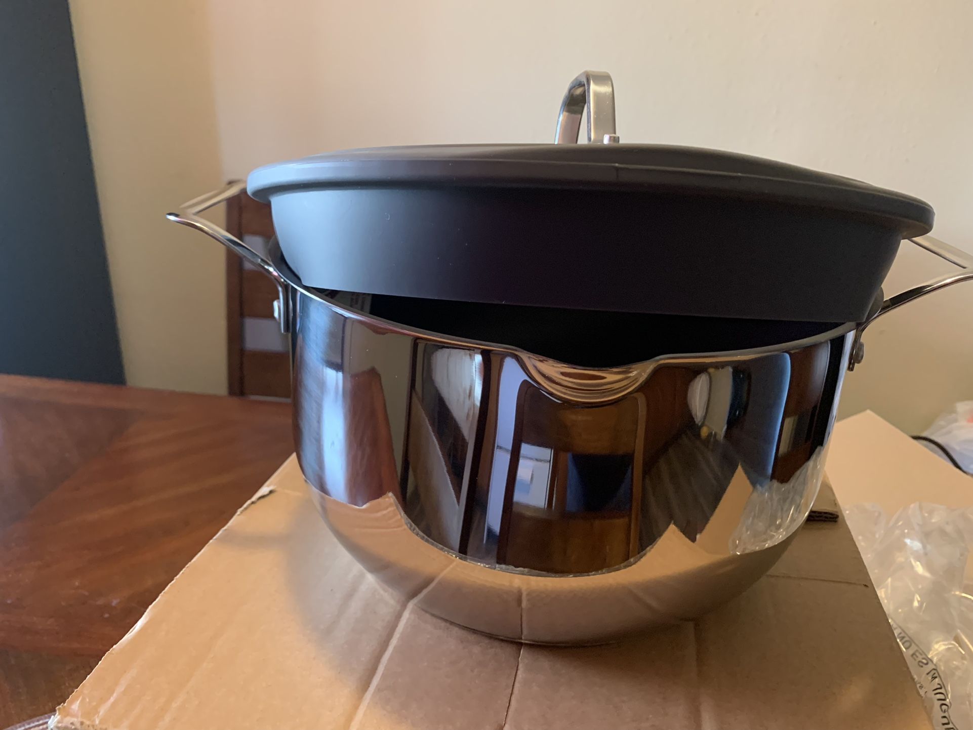 Olla De 7.5 Con Teflon Princess House Nueva