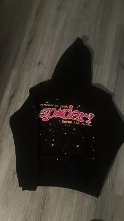 Black spider hoodie Size M