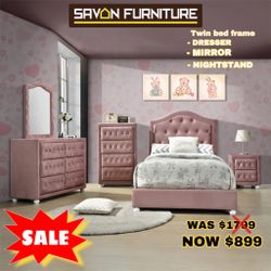 Twin Bed Set 