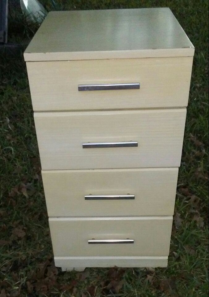 Midcentury Mengel Permanized Furniture Nightstand