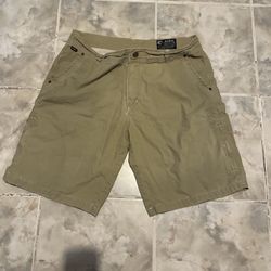 Kuhl Shorts Mens Size 36 Khaki Born In The Mountains Lightweight Outdoors Hiking