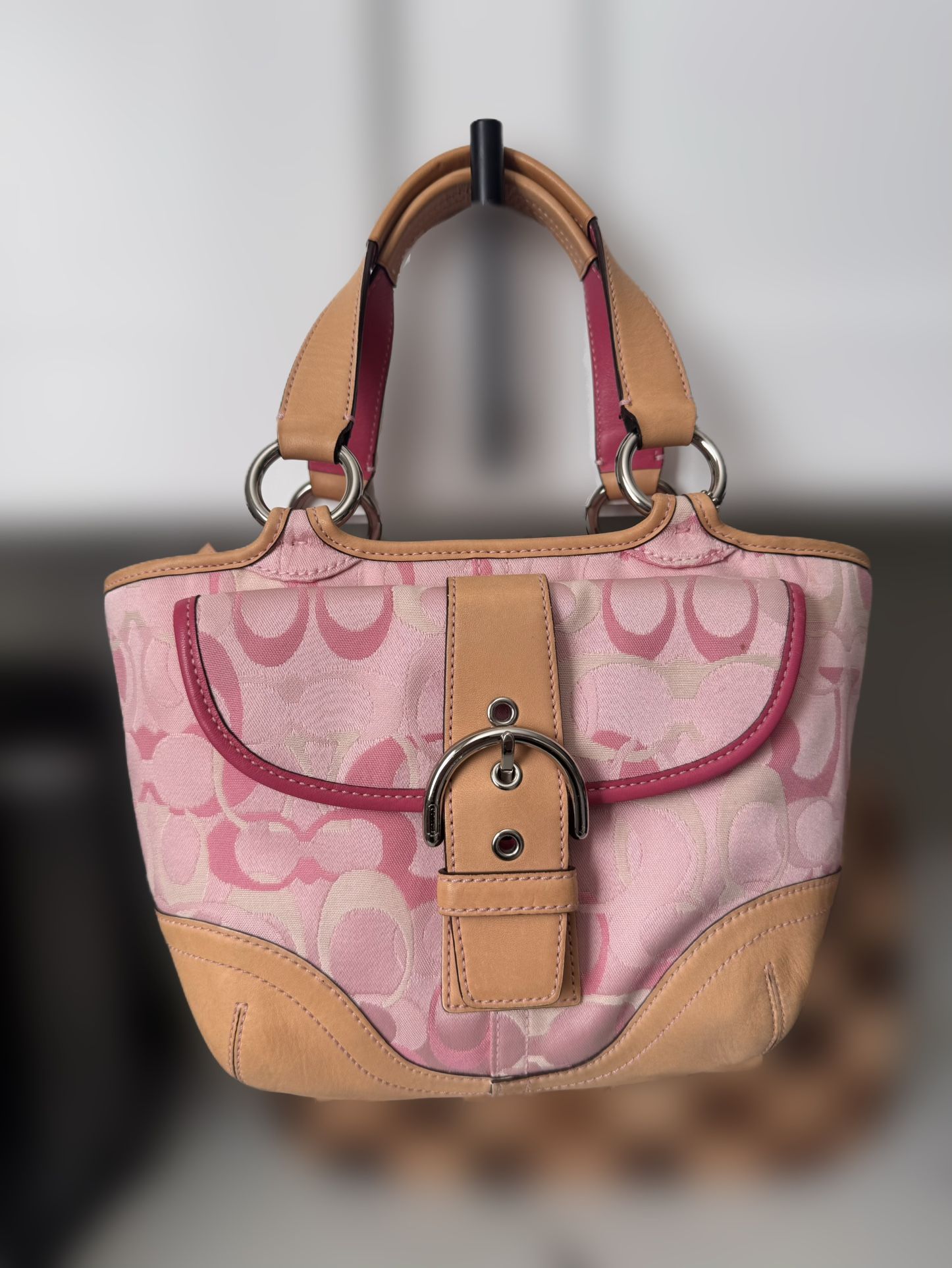 Coach Soho Optic Signature Bag y2k