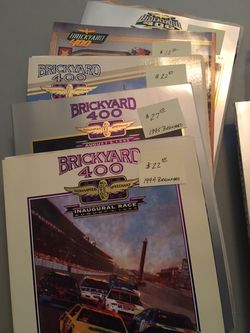 Brickyard 400 Programs