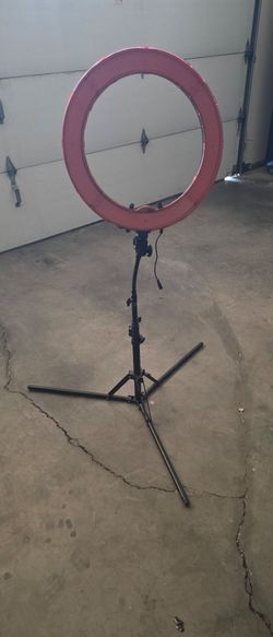 Neewer RL-18 LED Ring Light with Tripod Stand (No Power Cord)