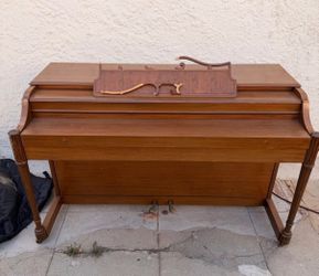 Vintage upright Piano Solid wood.