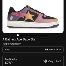 Bape Shoes Size 12