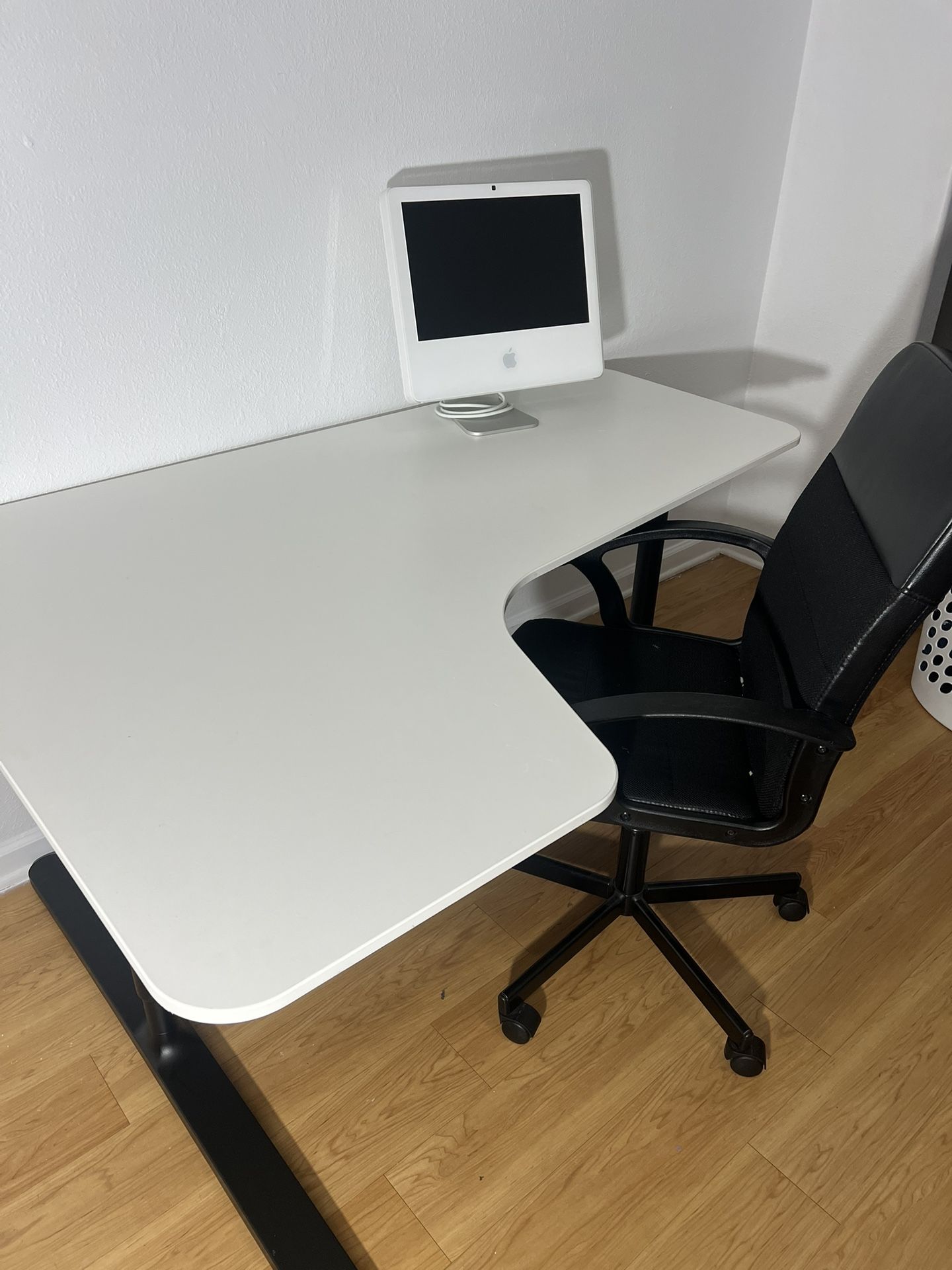 White Ikia Desk