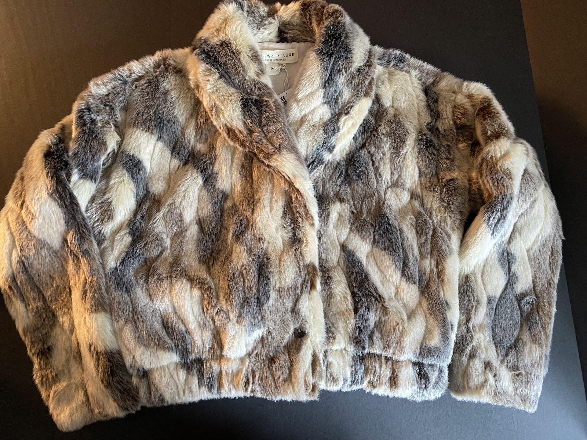 New Saltwater Luxe Designed In Los Angele Faux Fur