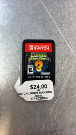 Luigi’s Mansion 3 switch