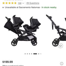 Sit And Stand Stroller 