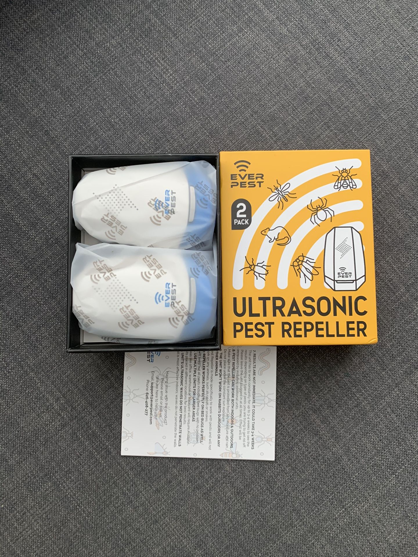 Pest Control Ultrasonic Pest Control- Eco-Friendly Electronic Waves Ultrasonic Pest Repeller