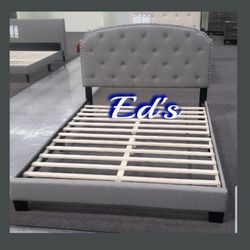 BRAND NEW QUEEN PLATFORM BED FRAME ONLY $179